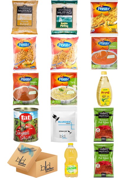 Kumanya Yardım Hediye Paketi 14 Parça 120 Nolu Paket