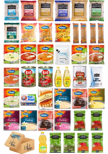 Ramazan Kumanya Paketi 44 Parça 93 Nolu Paket