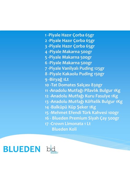 Ramazan Paketi Kumanya Ezrak Gıda Yardım Kolisi 17 Parça 56 nolu Paket fiyatları