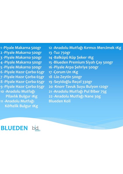 Ramazan Paketi Kumanya Gıda Paketi Erzak Yardım Hediye Paketi 22 Parça 138 Nolu Paket fiyatları
