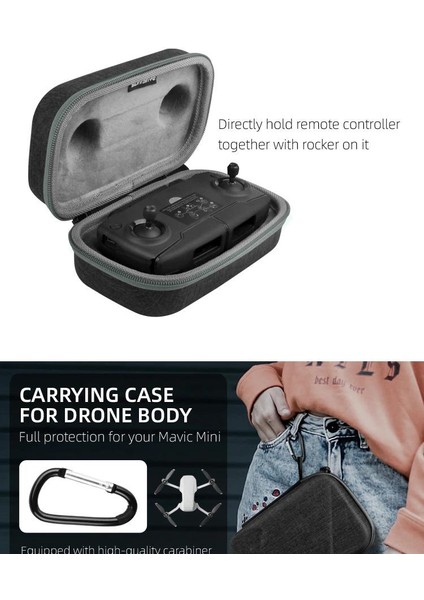Djı Mavic Mini Drone Kumanda Muhafaza ve Taşıma Çantası indirimleri