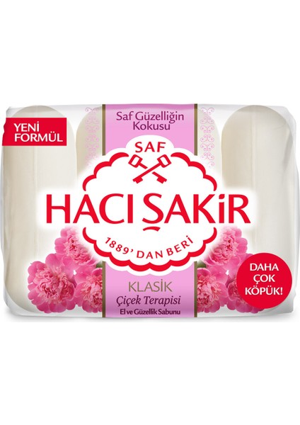 Klasik Çiçek Terapisi Güzellik Sabunu 4X70 gr