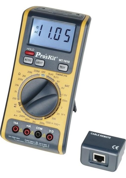 MT-1610 3 In 1 Network Dijital Multimetre / Ölçü Aleti