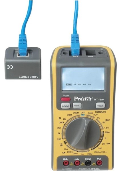 MT-1610 3 In 1 Network Dijital Multimetre / Ölçü Aleti