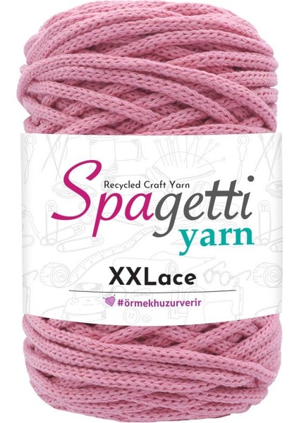 Spagettiyarn Orta Pembe Xxlace Ip