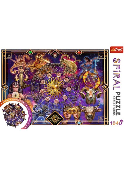 Zodıac Sıgns 1040 Parça Spiral Puzzle fiyatları