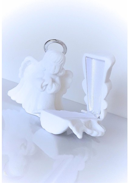 Beyaz Melek Flok Kolye Kutusu indirimleri