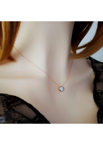 Rodajlı Tektaş Kolye modelleri