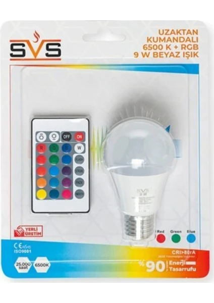 Svs Rgb LED Ampul