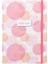 Dialy Notes A5 Yaldızlı Sert Kapak Defter 80 Yaprak Çizgili Bubbles Pembe 1