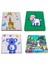 Woodylife Ilk Puzzlem Bebek Zürafa,mavi Koala,koyun ve Ağaç Evde Oynayan Çocuklar 4 Lü 4 Parça Puzzle Yapboz Eğitici Çocuk Oyuncak 1