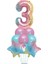 Unicorn Rainbow 3 Yaş Folyo Balon Set 1