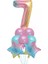 Unicorn Rainbow 7 Yaş Folyo Balon Set 1