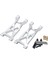 Wltoys Için Metal Arka Swing Arms 104001 1/10 Off-Road Rc Araba Araç Gümüş (Yurt Dışından) 1