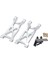 Wltoys Için Metal Arka Swing Arms 104001 1/10 Off-Road Rc Araba Araç Gümüş (Yurt Dışından) 2
