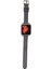 Apple Watch Uyumlu Deri Kordon 38-40MM Ferro Rst9 Gri 3