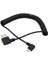 90 ° Açı USB 2.0 Bir Mikro B Sync ve Şarj Yayı Coiled Kablo (Yurt Dışından) 1