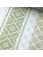 Yeşil Mavi Damask Çizgi Nevresimlik Poplin Kumaş 1