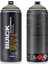 Black : Akrilik Sprey Boya : 400 ml : B.a. Bosko BLK6930 1