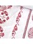 Kırmızı Çini Motif Nevresimlik Poplin Kumaş 1