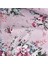 Lila Pembe Çiçek Buketi Nevresimlik Poplin Kumaş 1