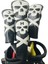 1'li Kafatası Golf Kafa Kapak Fairway Hibrid Sürücü Ahşap Kulübü Headcover Sleeve Guard No.1 (Yurt Dışından) 3