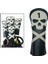 1'li Kafatası Golf Kafa Kapak Fairway Hibrid Sürücü Ahşap Kulübü Headcover Sleeve Guard No.1 (Yurt Dışından) 4