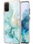 Samsung Galaxy S20+ Plus Için Mermer Desen Yumuşak Tpu Tampon Kılıf Kapak Turkuaz (Yurt Dışından) 1