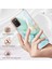 Samsung Galaxy A02S Için Mermer Desen Yumuşak Tpu Tampon Kılıf Kapak Turkuaz (Yurt Dışından) 2