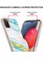 Samsung Galaxy A02S Için Mermer Desen Yumuşak Tpu Tampon Kılıf Kapak Turkuaz - Beyaz (Yurt Dışından) 3