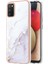 Samsung Galaxy A02S Için Mermer Desen Yumuşak Tpu Tampon Kılıf Kapak Beyaz (Yurt Dışından) 1