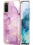 Samsung Galaxy S20 Için Mermer Desen Yumuşak Tpu Tampon Kılıf Kapak Pembe (Yurt Dışından) 1