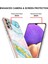 Samsung Galaxy A32 5g Için Mermer Desen Yumuşak Tpu Tampon Kılıf Kapak Turkuaz - Beyaz (Yurt Dışından) 3