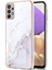 Samsung Galaxy A32 5g Için Mermer Desen Yumuşak Tpu Tampon Kılıf Kapak Beyaz (Yurt Dışından) 1