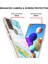 Samsung Galaxy A21S Için Mermer Desen Yumuşak Tpu Tampon Kılıf Kapak Turkuaz - Beyaz (Yurt Dışından) 3