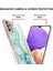 Samsung Galaxy A32 5g Için Mermer Desen Yumuşak Tpu Tampon Kılıf Kapak Turkuaz (Yurt Dışından) 3