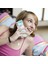 Lg Velvet 5g Için Mermer Desen Yumuşak Tpu Tampon Kılıf Kapak Turkuaz - Beyaz (Yurt Dışından) 5