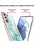Samsung Galaxy S21 Fe 5g Için Mermer Desen Yumuşak Tpu Tampon Kılıf Kapak Turkuaz (Yurt Dışından) 3