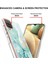 Samsung Galaxy A12 Için Mermer Desen Yumuşak Tpu Tampon Kılıf Kapak Turkuaz (Yurt Dışından) 3