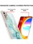Lg Velvet 5g Için Mermer Desen Yumuşak Tpu Tampon Kılıf Kapak Turkuaz (Yurt Dışından) 3