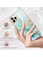iPhone 13 Pro Için Mermer Desen Yumuşak Tpu Tampon Kılıf Kapak Turkuaz (Yurt Dışından) 2