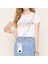 Xiaomi Poco X3 Için Crossbody Askı Ipi Telefon Kılıfı Silikon Mermer Desen Yumuşak Tpu Tampon Kapağı Beyaz (Yurt Dışından) 5