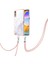 Lg Velvet 5g Için Crossbody Askı Ipi Telefon Kılıfı Silikon Mermer Desen Yumuşak Tpu Tampon Kapağı Beyaz (Yurt Dışından) 3