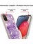 Samsung Galaxy A02S Için Crossbody Askı Ipi Telefon Kılıfı Silikon Mermer Desen Yumuşak Tpu Tampon Kapağı Mor (Yurt Dışından) 2