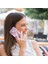 Samsung Galaxy A22 5g Için Mermer Desen Yumuşak Tpu Tampon Halka Tutucu Stand Kılıf Kapağı Mor (Yurt Dışından) 4