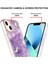 iPhone 13 Mini Için Mermer Desen Yumuşak Tpu Tampon Kılıf Kapak Mor (Yurt Dışından) 3