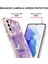 Samsung Galaxy S21+ 5g Için Mermer Desen Yumuşak Tpu Tampon Kılıf Kapak Mor (Yurt Dışından) 3
