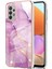 Samsung Galaxy A32 4g Için Mermer Desen Yumuşak Tpu Tampon Kılıf Kapak Pembe (Yurt Dışından) 1