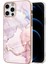 iPhone 12 / iPhone 12 Pro Için Mermer Desen Yumuşak Tpu Tampon Kılıf Kapak Rose Gold (Yurt Dışından) 1