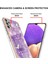 Samsung Galaxy A32 5g Için Crossbody Askı Ipi Telefon Kılıfı Silikon Mermer Desen Yumuşak Tpu Tampon Kapağı Mor (Yurt Dışından) 2